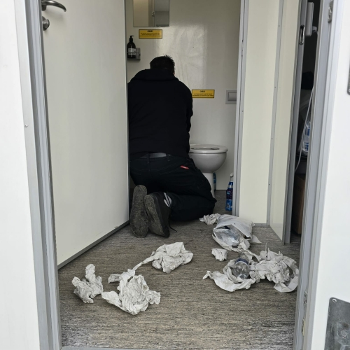 håndværkerens skur vogne.