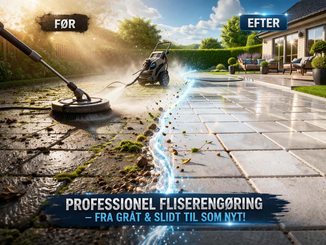 Fliserengøring